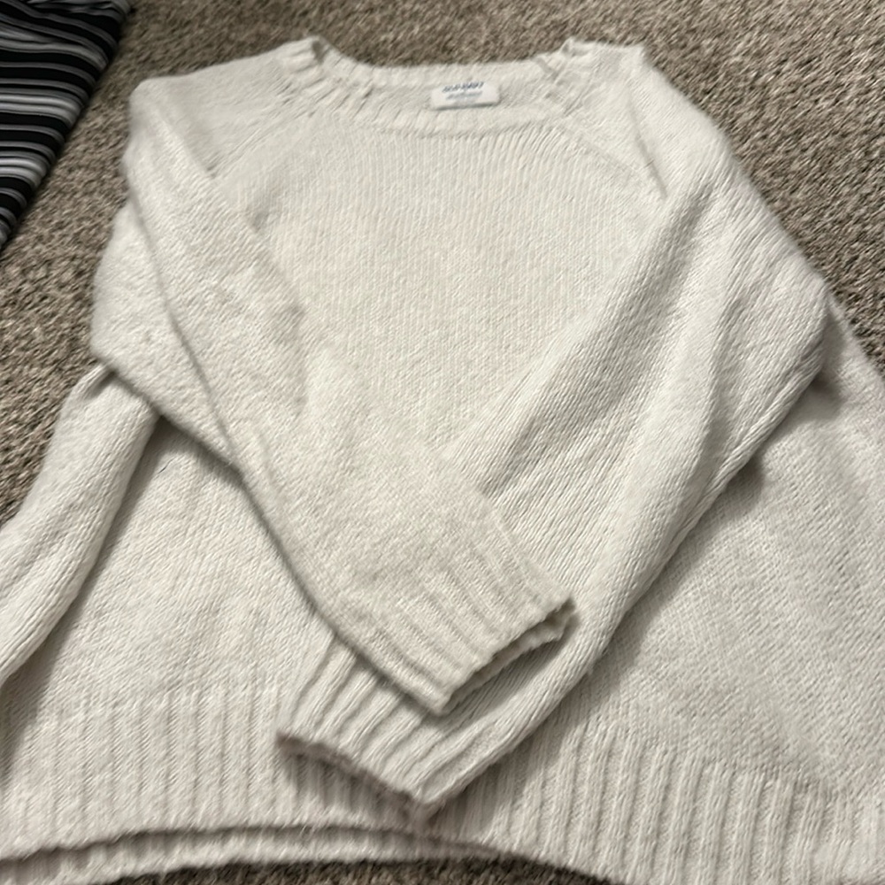 White sweater